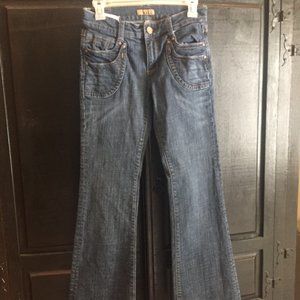 See Thru Soul Flared Leg Jeans Sz 26